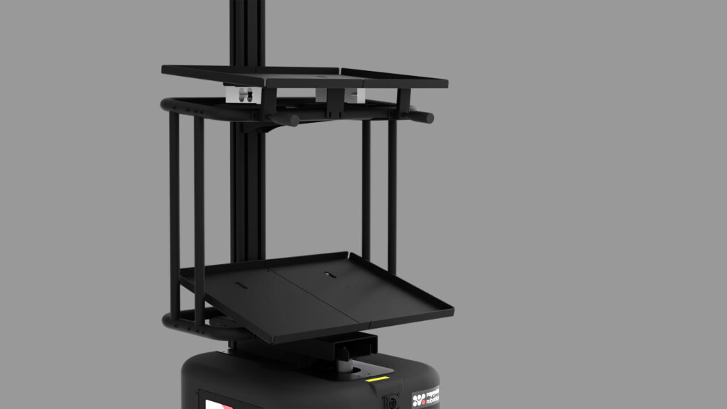 Rapyuta PA-AMR Weight Inspection model trays