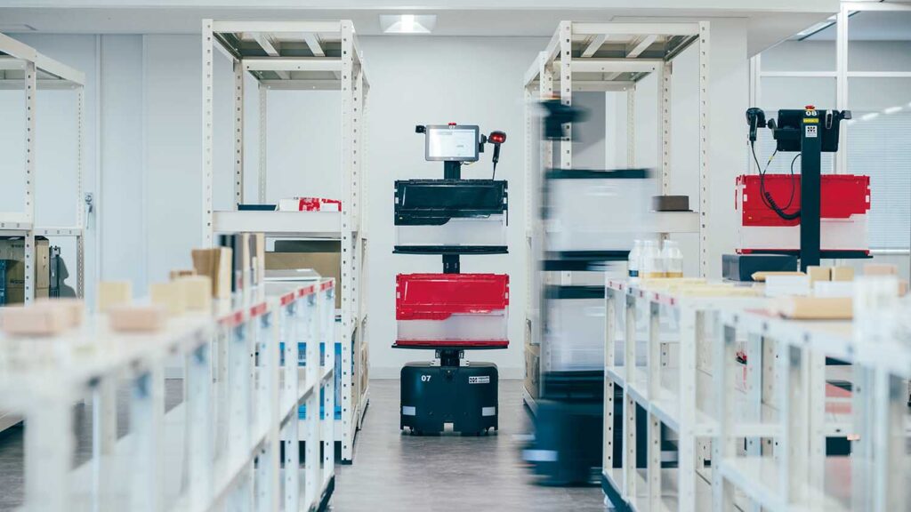 ピッキングの生産性を2倍化するラピュタPA-AMR