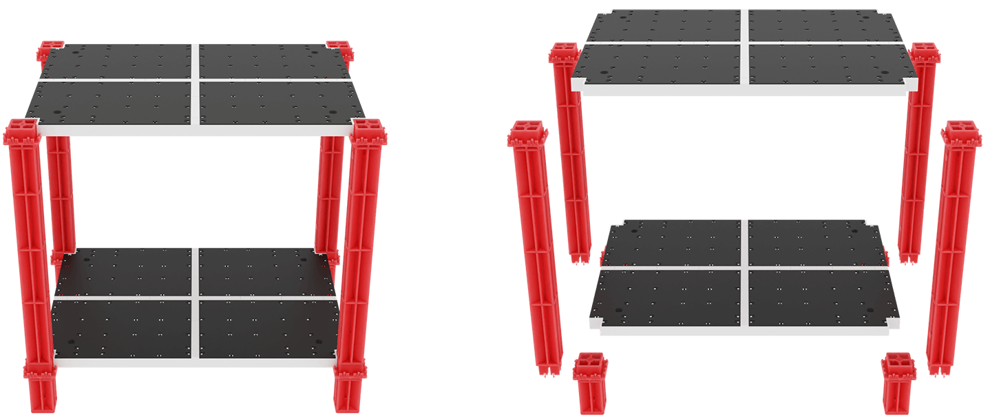 Rapyuta Robotics ASRS - Structure Units