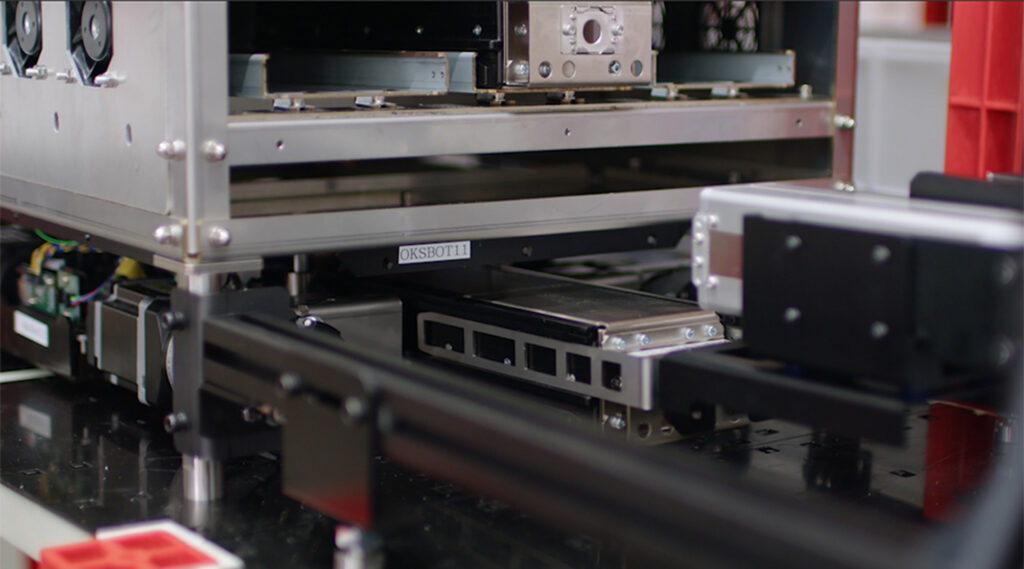 Battery exchange keeps the automated storage and retrieval system up and running