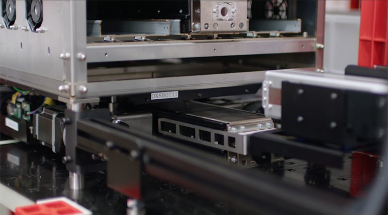 Battery exchange keeps the automated storage and retrieval system up and running