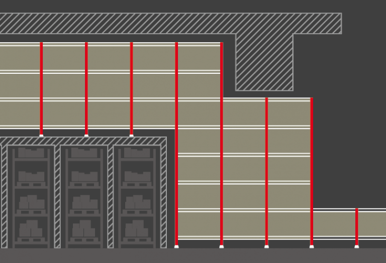 Rapyuta ASRS fits any shape of warehouse