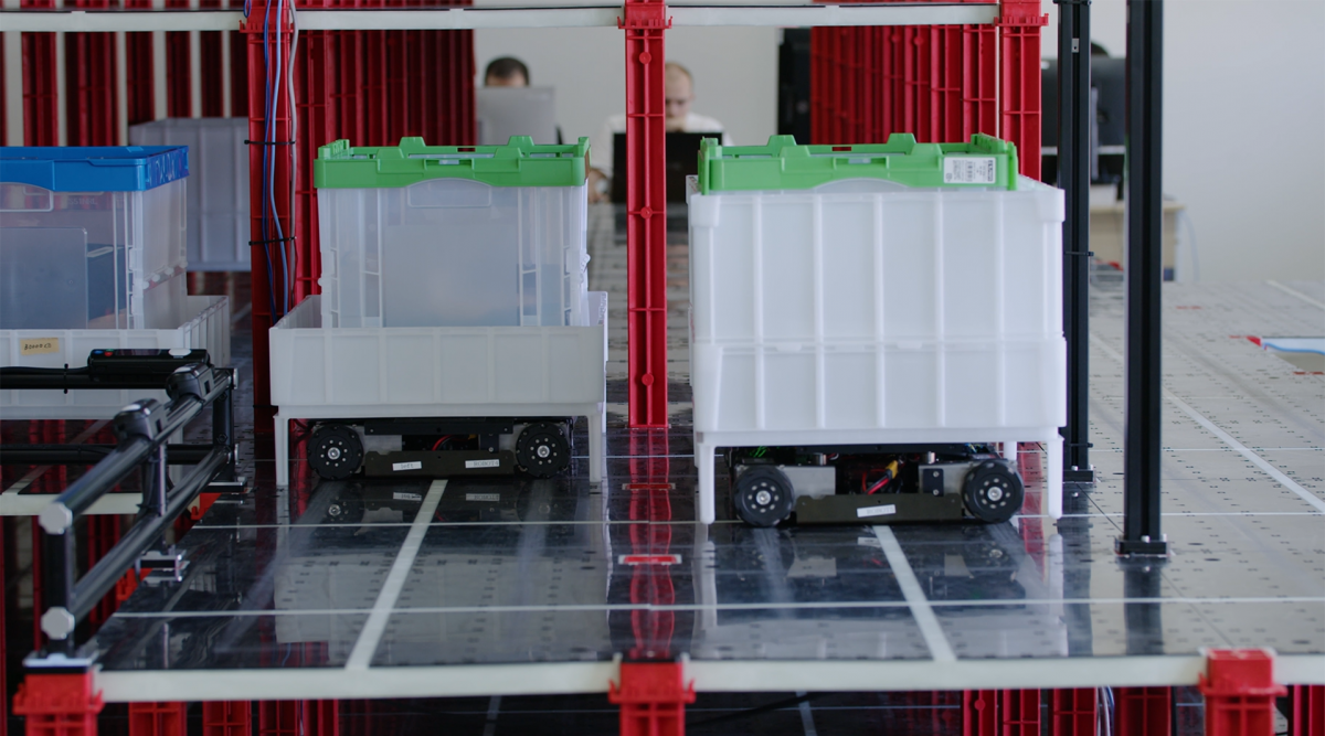 Rapyuta ASRS allows for sequential drop-off as one of its standard features